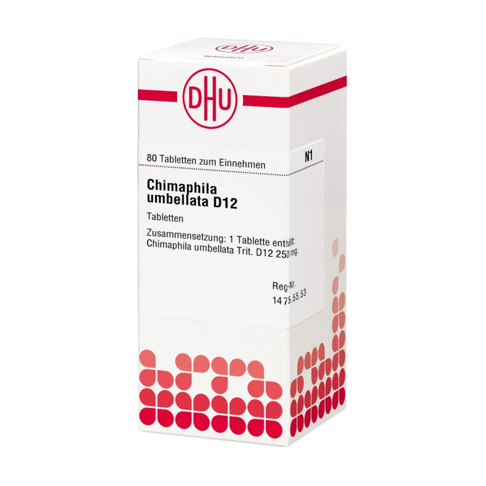 DHU Chimaphila umbellata D12 Tabletten, 80 pc Tablettes