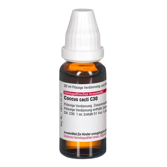 DHU Coccus cacti C30 Dilution, 20 ml Lösung