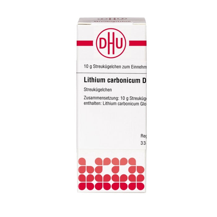 DHU Lithium carbonicum D30 Streukügelchen, 10 g Globuli