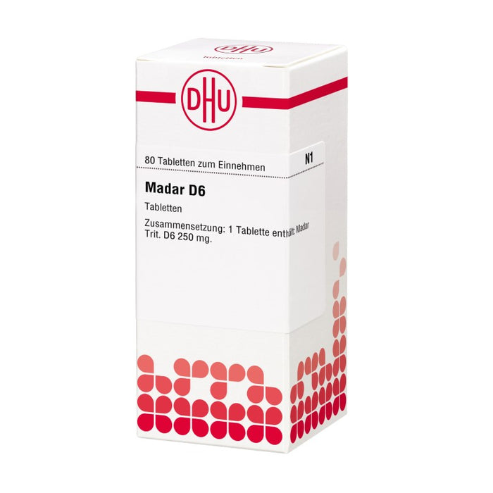 DHU Madar D6 Tabletten, 80 St. Tabletten