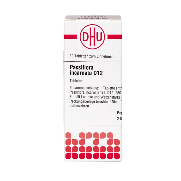 DHU Passiflora incarnata D12 Tabletten, 80 St. Tabletten