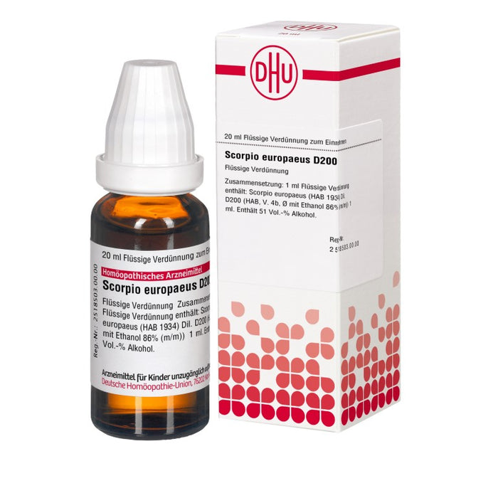 DHU Scorpio europaeus D200 Dilution, 20 ml Lösung