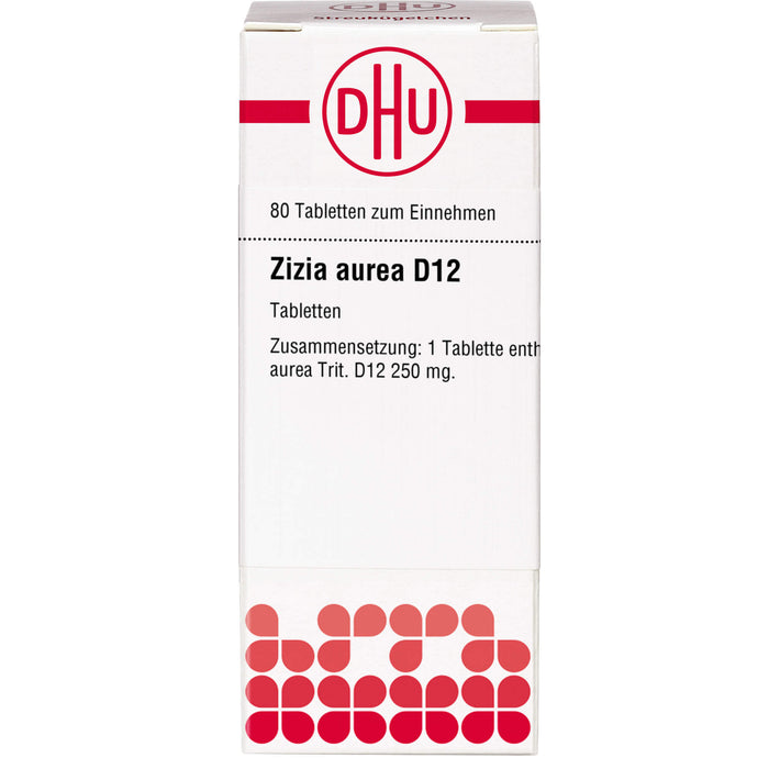 DHU Zizia aurea D 12 Tabletten, 80 St. Tabletten