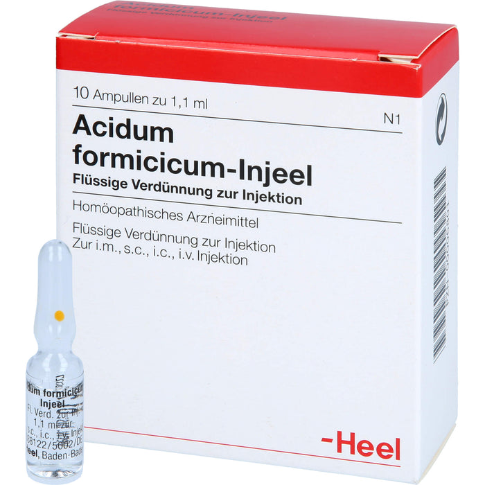 Acidum formicicum-Injeel Ampullen, 10 pc Ampoules