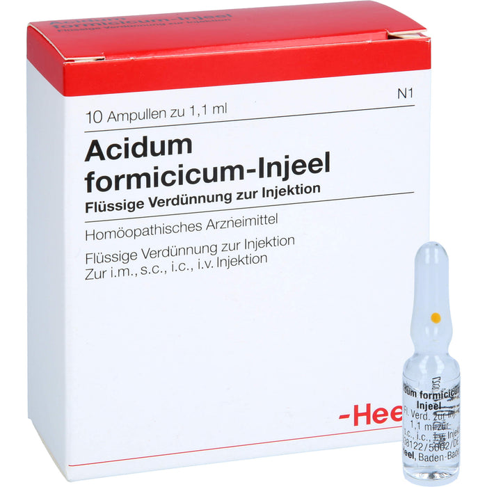 Acidum formicicum-Injeel Ampullen, 10 pc Ampoules