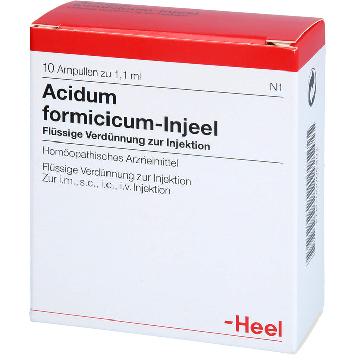 Acidum formicicum-Injeel Ampullen, 10 pcs. Ampoules