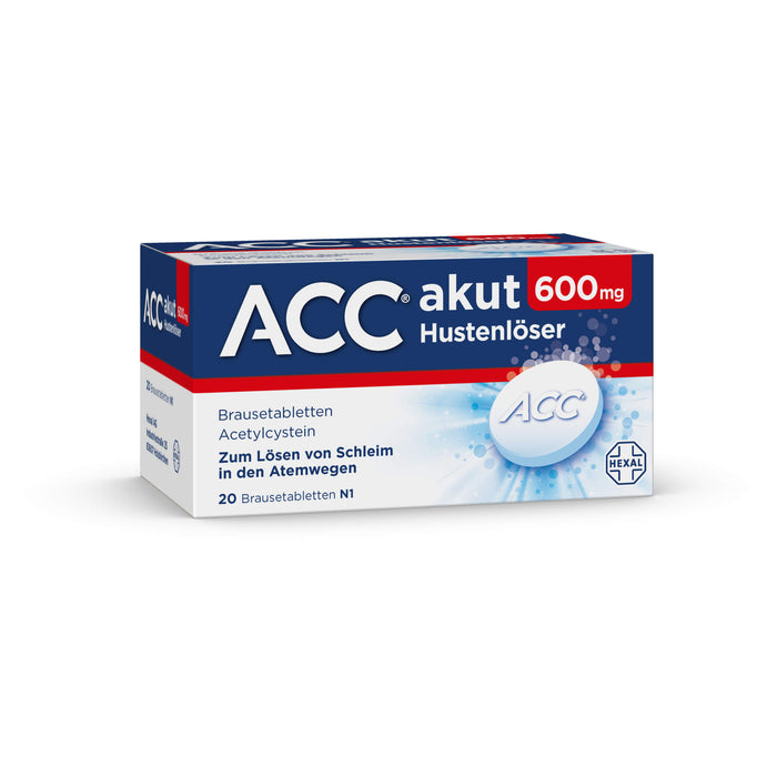 ACC akut 600 mg Hustenlöser Brausetabletten, 20 St. Tabletten