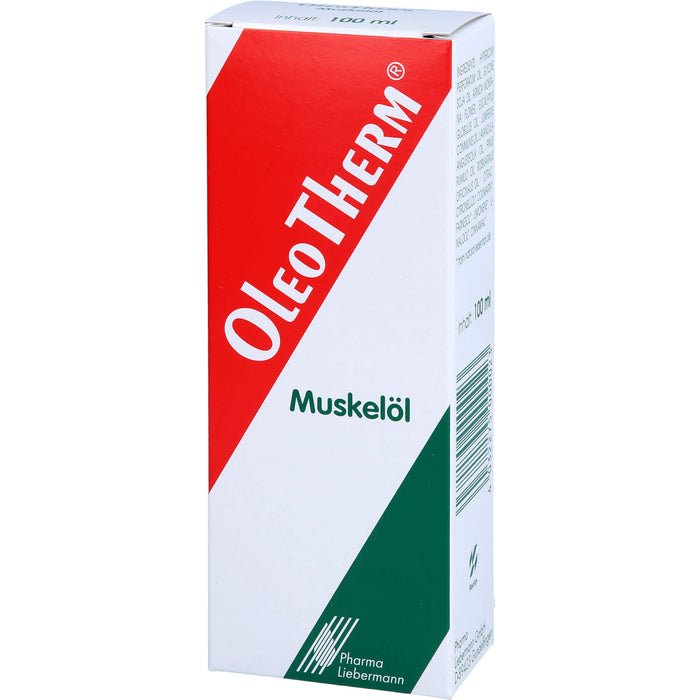 OleoTherm Muskelöl, 100 ml Öl