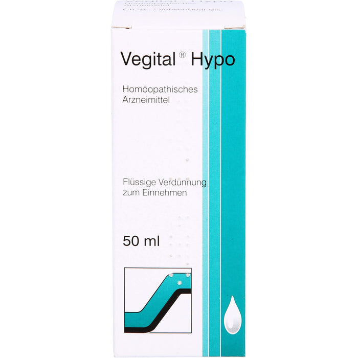 Vegital Hypo Tropfen, 50 ml Lösung