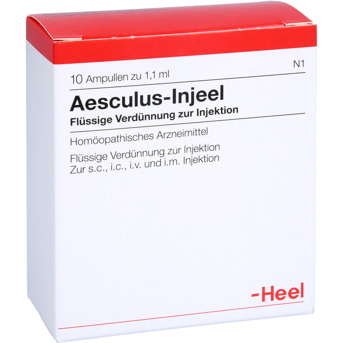 Aesculus Injeel flüssige Verdünnung, 10 pcs. Ampoules