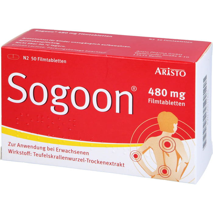 Sogoon 480 mg Filmtabletten, 50 St. Tabletten