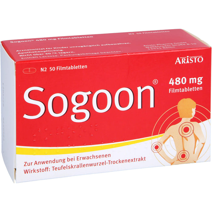 Sogoon 480 mg Filmtabletten, 50 St. Tabletten