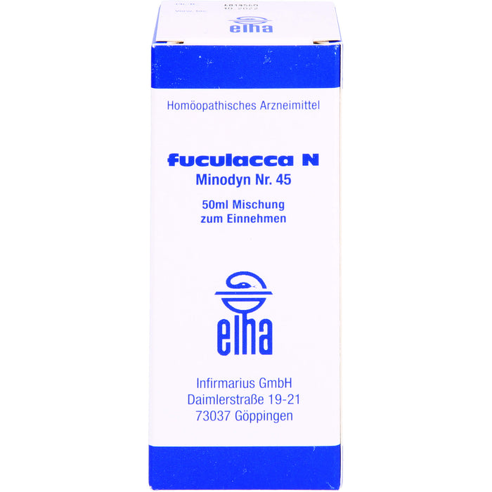 Infirmarius fuculacca N minodyn Nr. 45 Tropfen, 50 ml Lösung