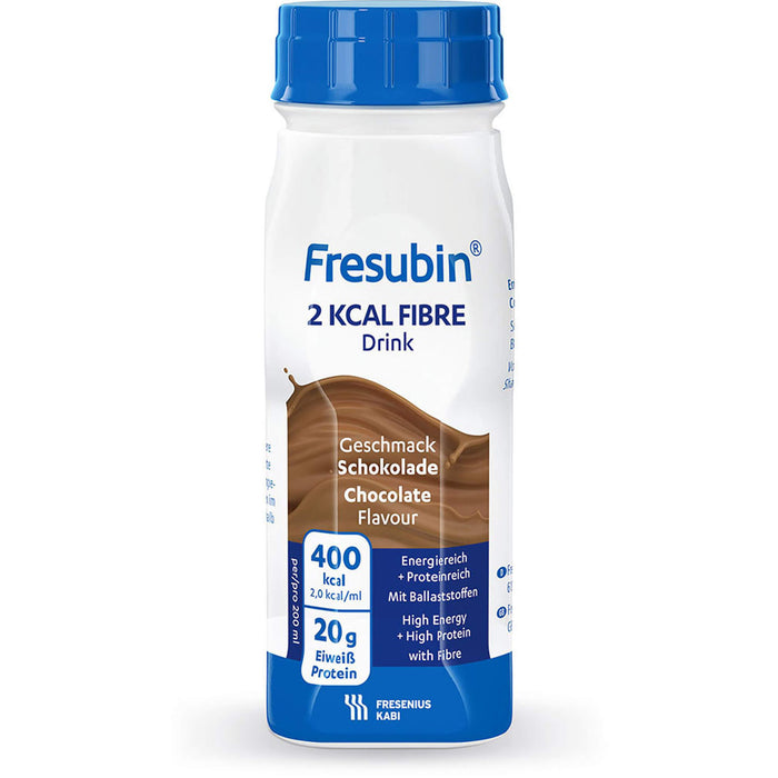 Fresubin 2 kcal Fibre Drink Schokolade Trinknahrung, 800 ml Lösung