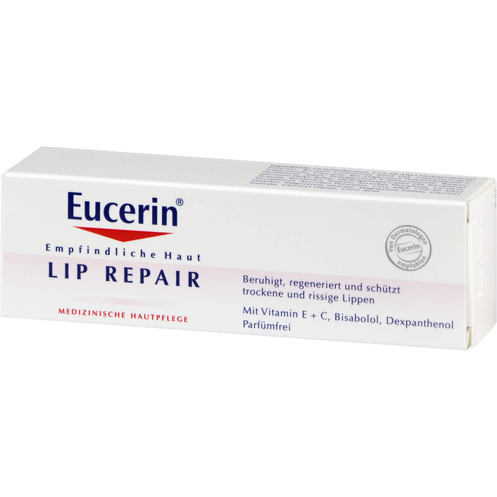 Eucerin pH5 Lip Repair Creme, 10 g Cream