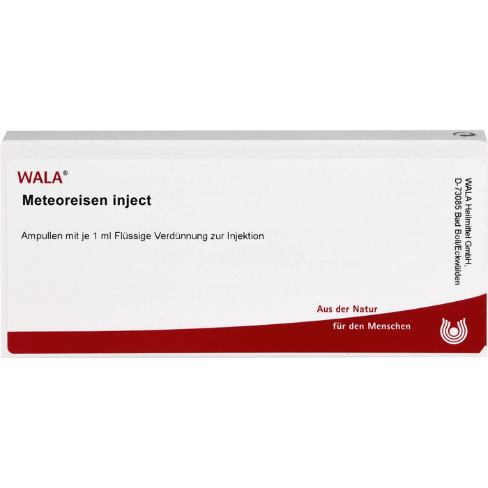 Meteoreisen Inject Wala Ampullen, 10 St. Ampullen