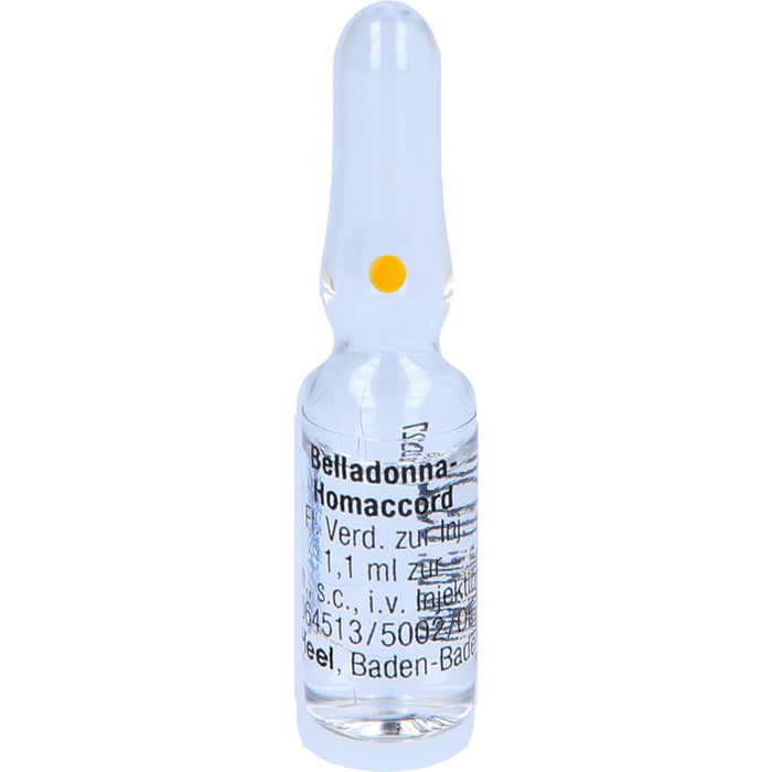 Belladonna-Homaccord flüssige Verdünnung, 10 pcs. Ampoules