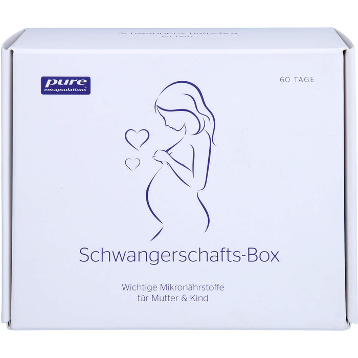 pure encapsulations Schwangerschafts-Box Kapseln, 120 St. Kapseln