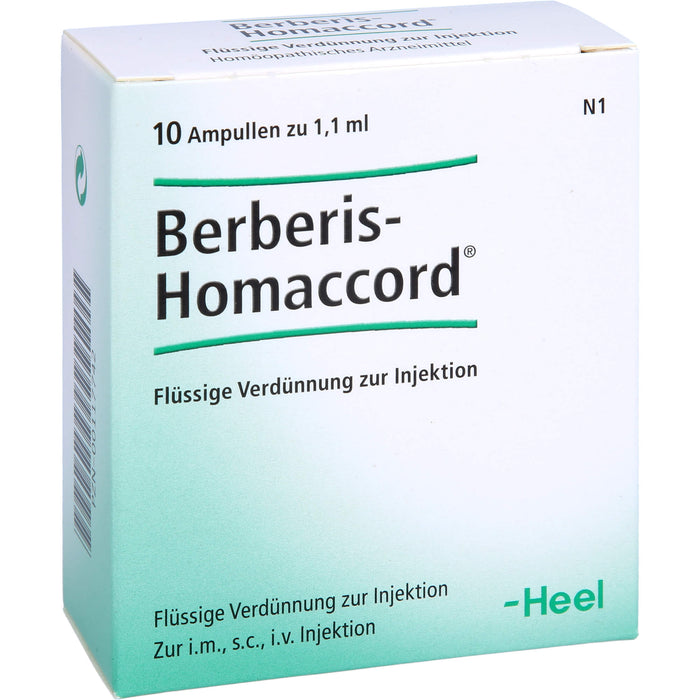 Berberis-Homaccord flüssige Verdünnung, 10 pcs. Ampoules