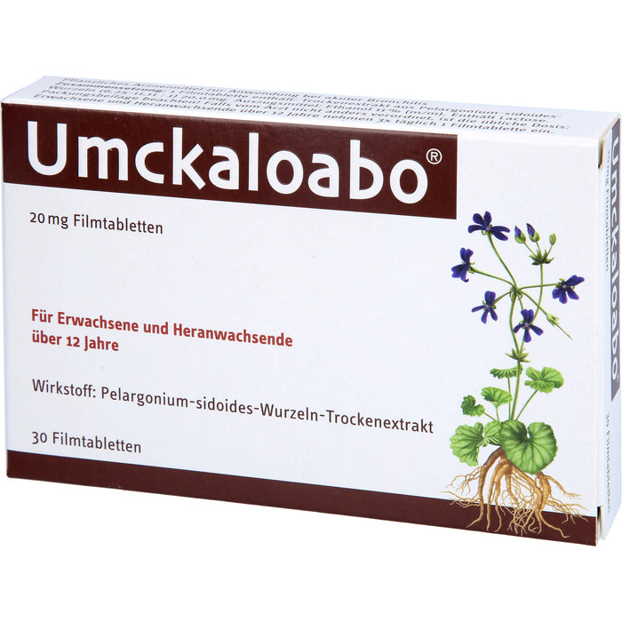 Umckaloabo 20 mg Filmtabletten, 30 St. Tabletten