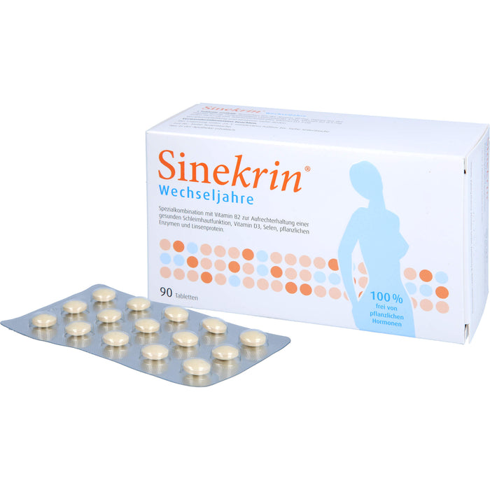 Sinekrin Wechseljahre Tabletten, 90 pc Tablettes