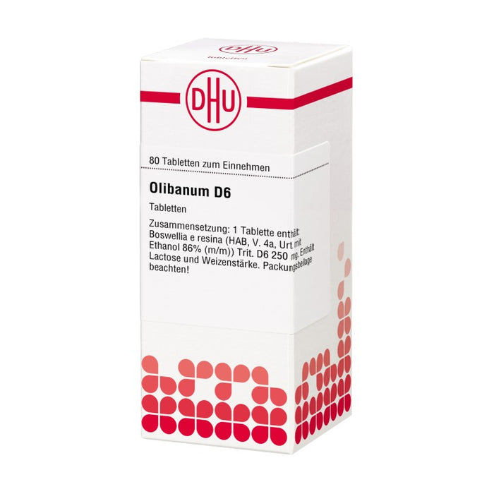 DHU Olibanum D6 Tabletten, 80 St. Tabletten