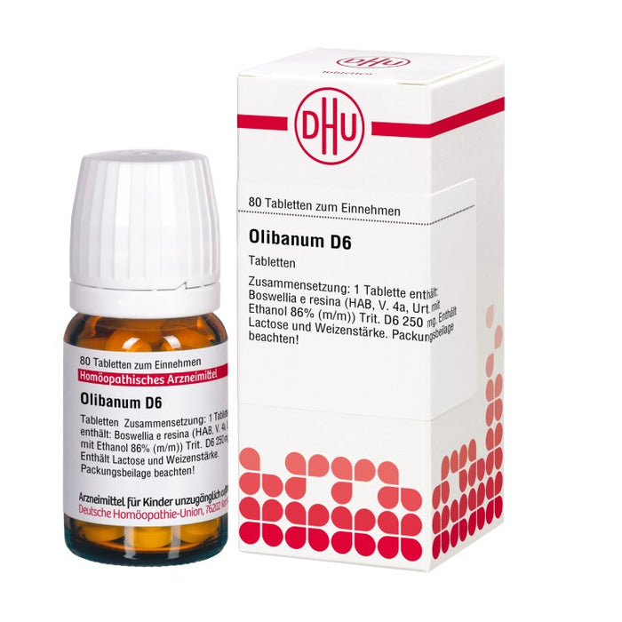 DHU Olibanum D6 Tabletten, 80 pc Tablettes