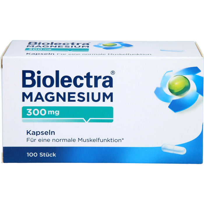 Biolectra Magnesium 300 mg Kapseln, 100 St. Kapseln