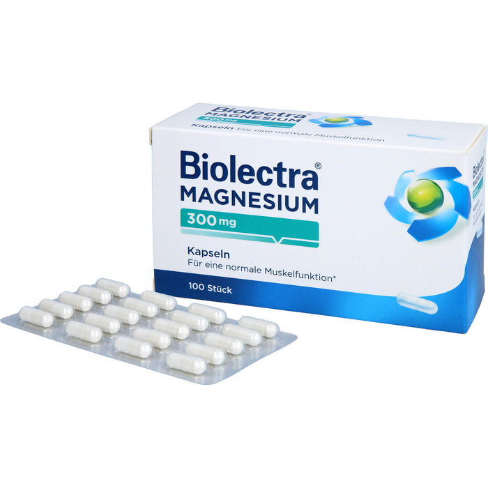 Biolectra Magnesium 300 mg Kapseln, 100 St. Kapseln