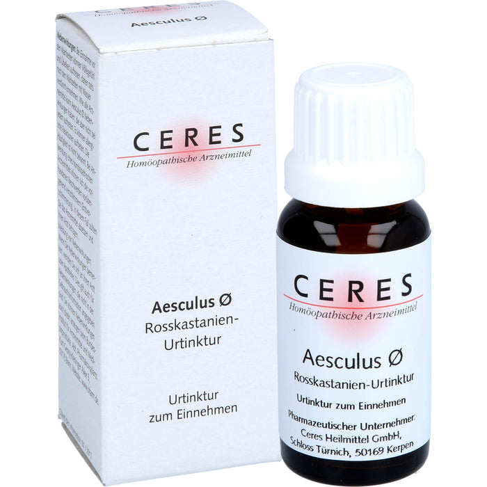 CERES Aesculus Urtinktur, 20 ml Lösung