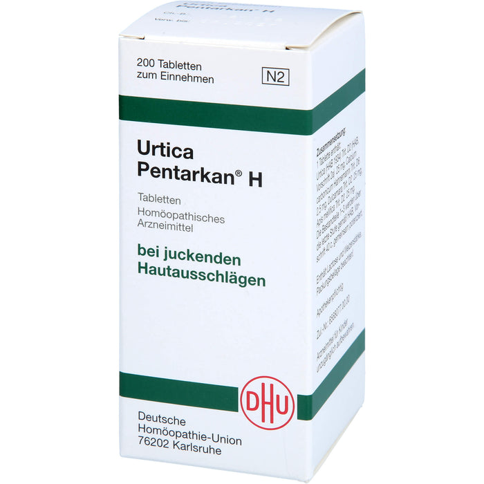 DHU Urtica Pentarkan H Tabletten bei juckenden Hautausschlägen, 200 St. Tabletten