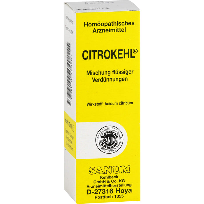 CITROKEHL Mischung flüssiger Verdünnungen, 30 ml Lösung