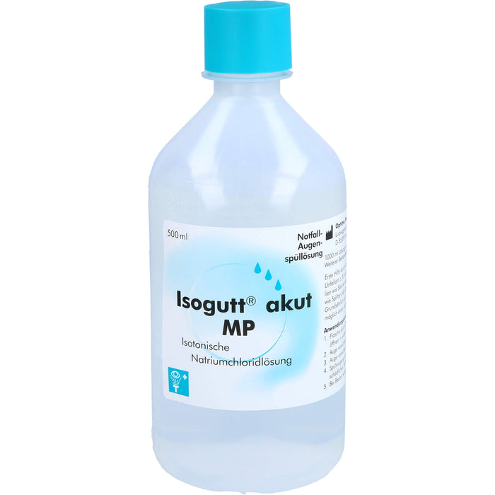 Isogutt akut MP Notfall-Augenspüllösung, Isotonische Natriumchloridlösung, 500 ml Solution