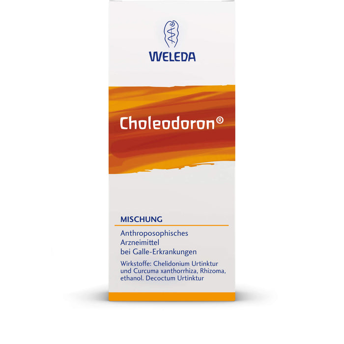 WELEDA Choleodoron Mischung bei Galle-Erkrankungen, 50 ml Solution