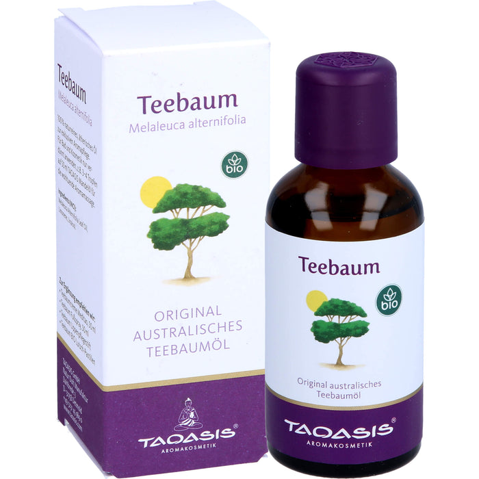 TAOASIS Teebaum 100 % Naturduft Öl, 50 ml ätherisches Öl