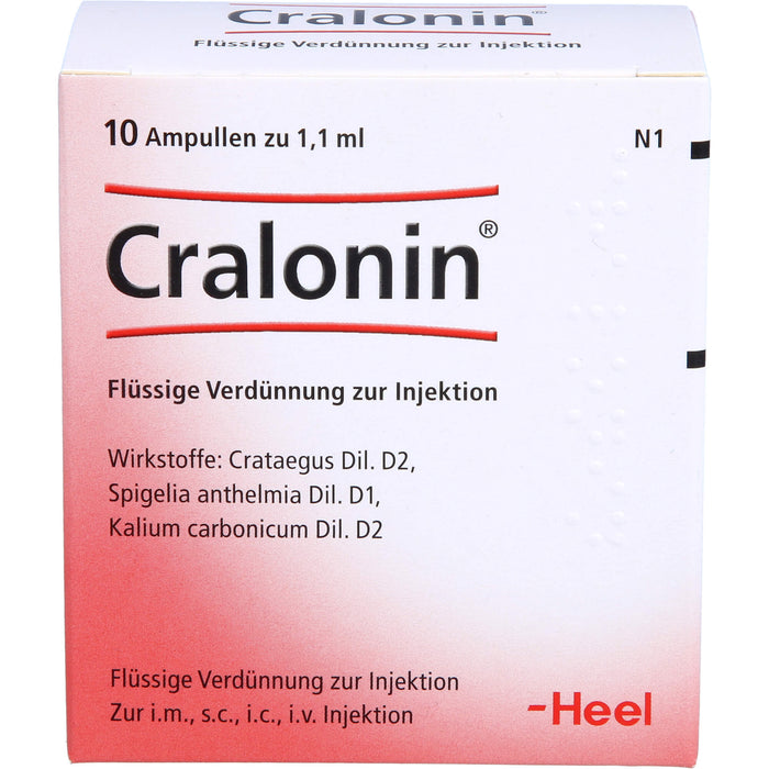 Cralonin Flüssige Verdünnung zur Injektion, 10 pc Ampoules