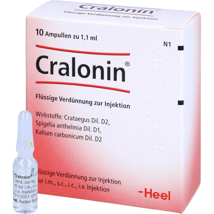 Cralonin Flüssige Verdünnung zur Injektion, 10 pc Ampoules