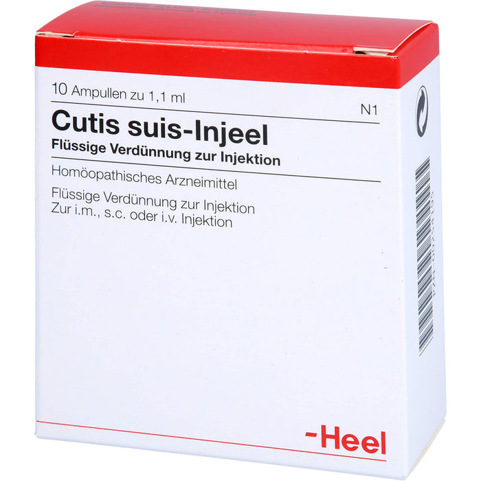 Cutis suis-Injeel Inj.-Lsg., 10 pcs. Ampoules