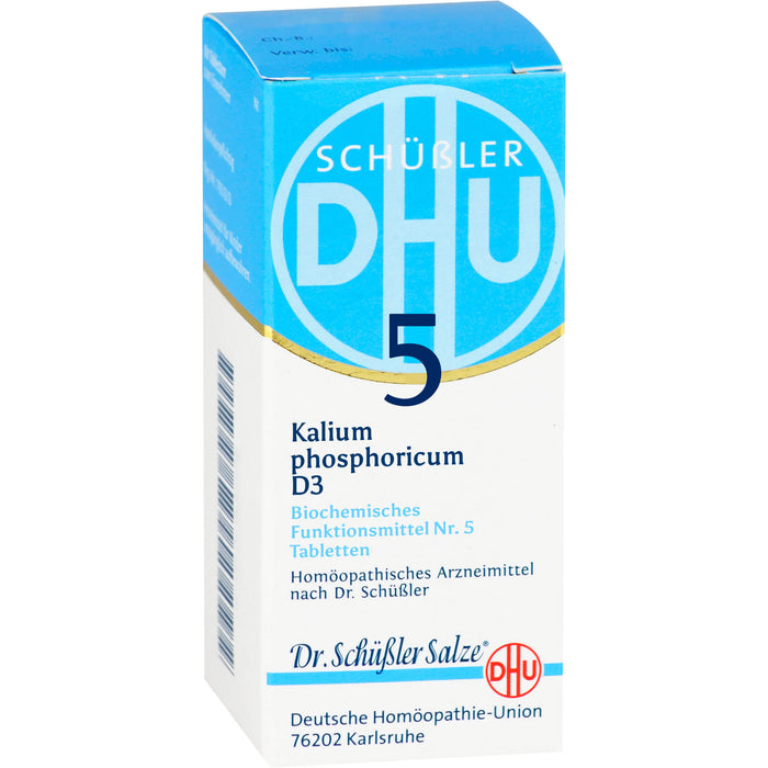 DHU Schüßler-Salz Nr. 5 Kalium phosphoricum D 3 Tabletten, 80 pc Tablettes