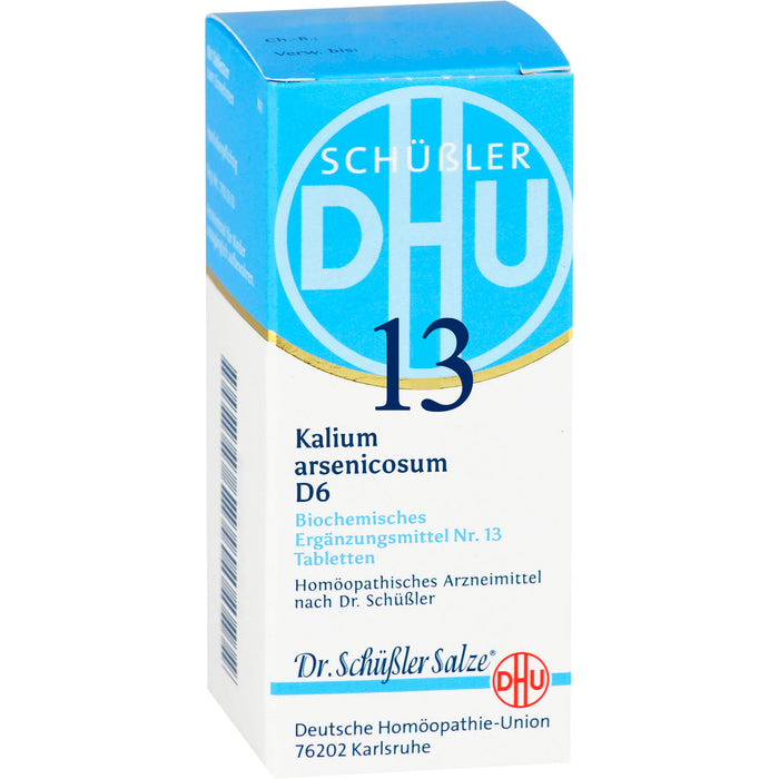 DHU Biochemie 13 Kalium arsenicosum D6 Tabletten, 80 pc Tablettes