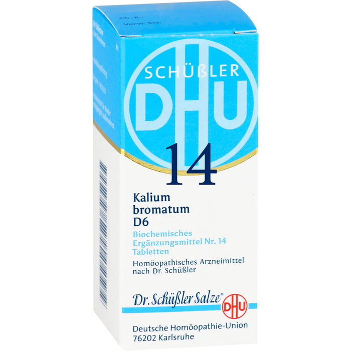 DHU Schüßler-Salz Nr. 14 Kalium bromatum D6 Tabletten, 80 St. Tabletten