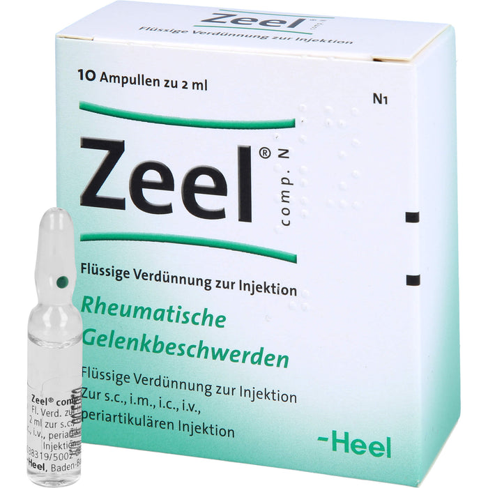 Zeel comp. N flüssige Verdünnung Rheumatische Gelenkbeschwerden, 10 pcs. Ampoules