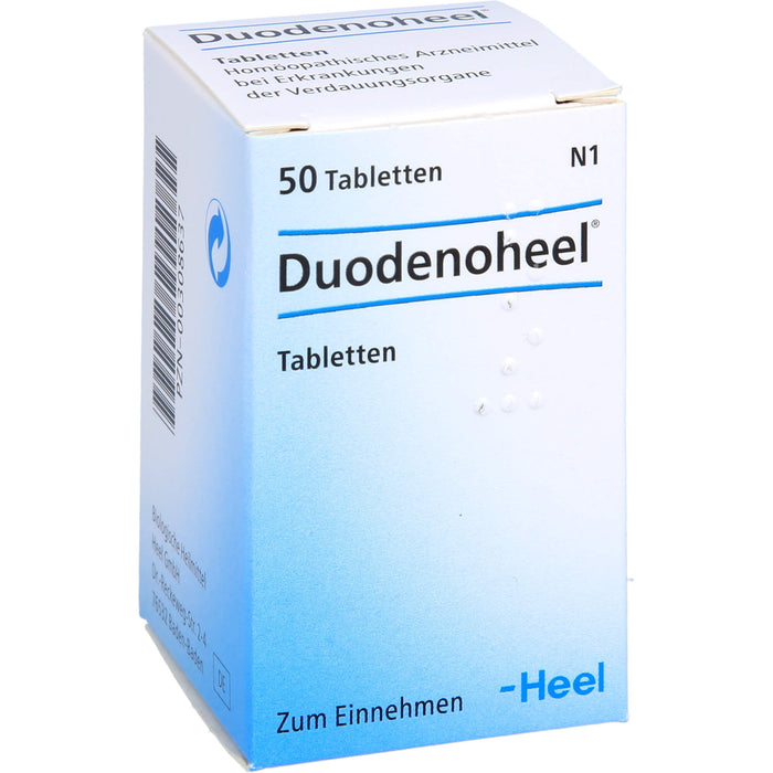 Duodenoheel Tabletten bei Erkrankungen der Verdauungsorgane, 50 pc Tablettes