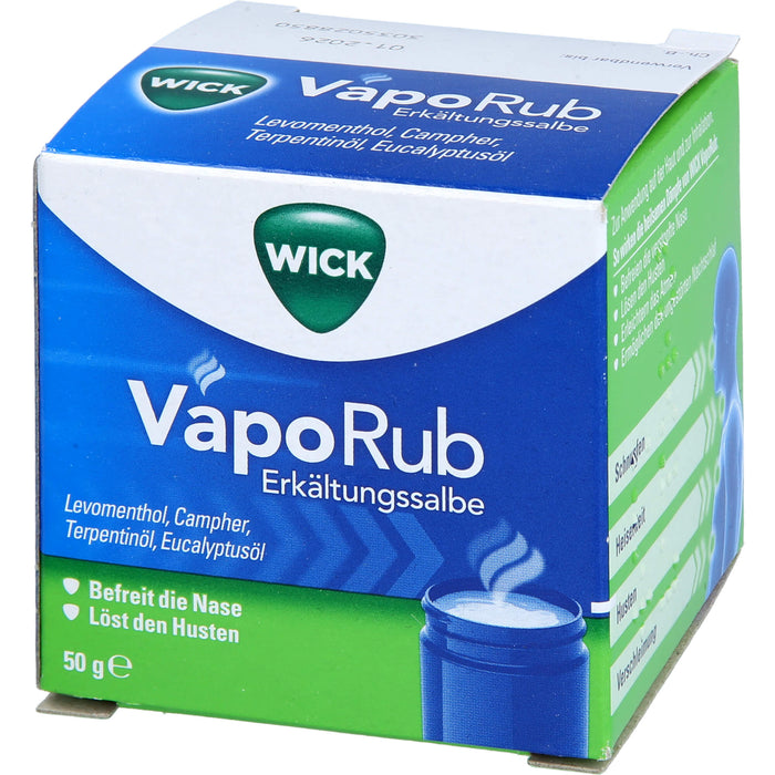 WICK VapoRup Erkältungssalbe, 50 g Ointment