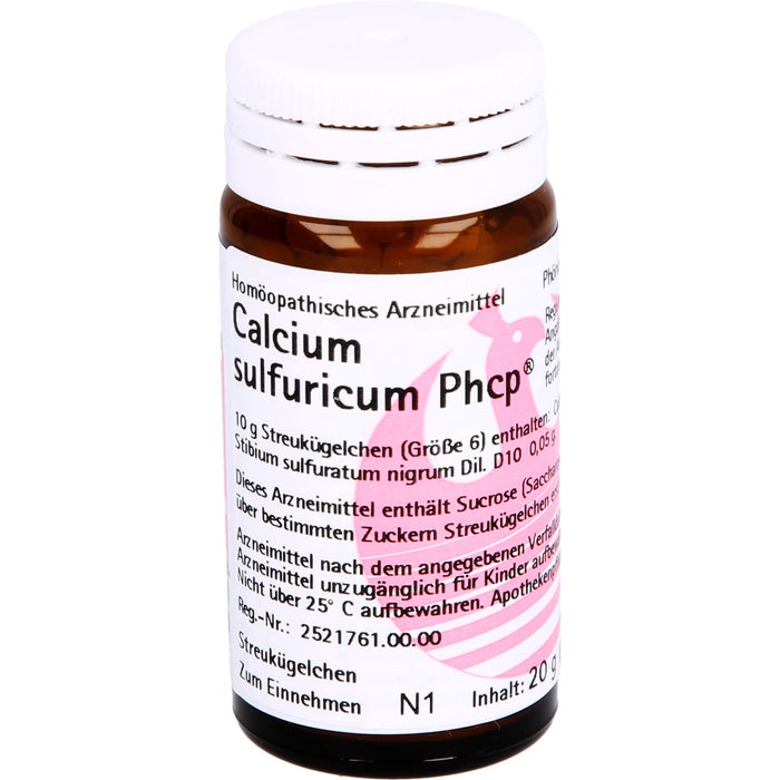 PHÖNIX Calcium sulfuricum Phcp Globuli, 20 g Globules