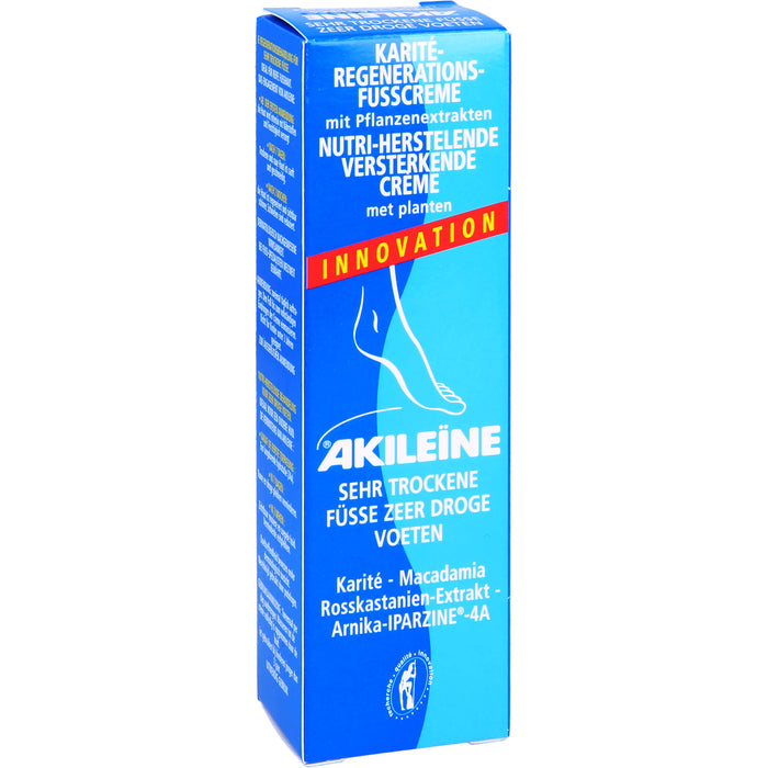 AKILEÏNE Karité-Regenerations-Fusscreme, 50 ml Crème