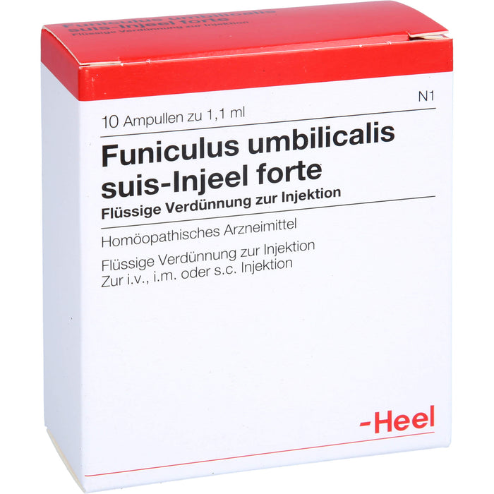 Funiculus umbilicalis suis-Injeel forte Inj.-Lsg., 10 St AMP