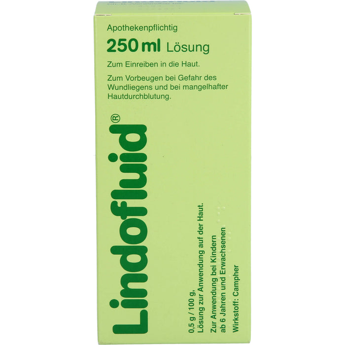 Lindofluid Lösung bei Gefahr des Wundliegens sowie mangelhafter Hautdurchblutung, 250 ml Lösung