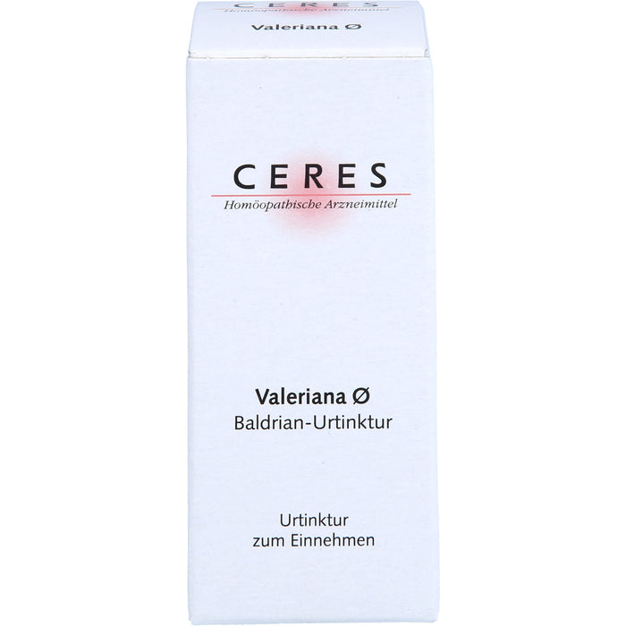 CERES Valeriana Urtinktur, 20 ml Lösung