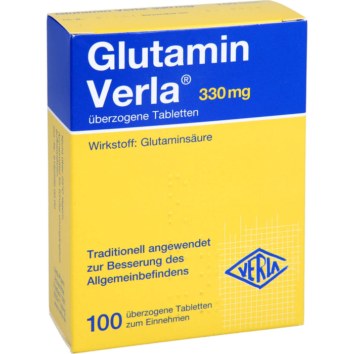 Glutamin Verla Tabletten , 100 pc Tablettes